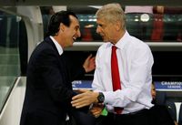 Unai Emery and Arsene Wenger